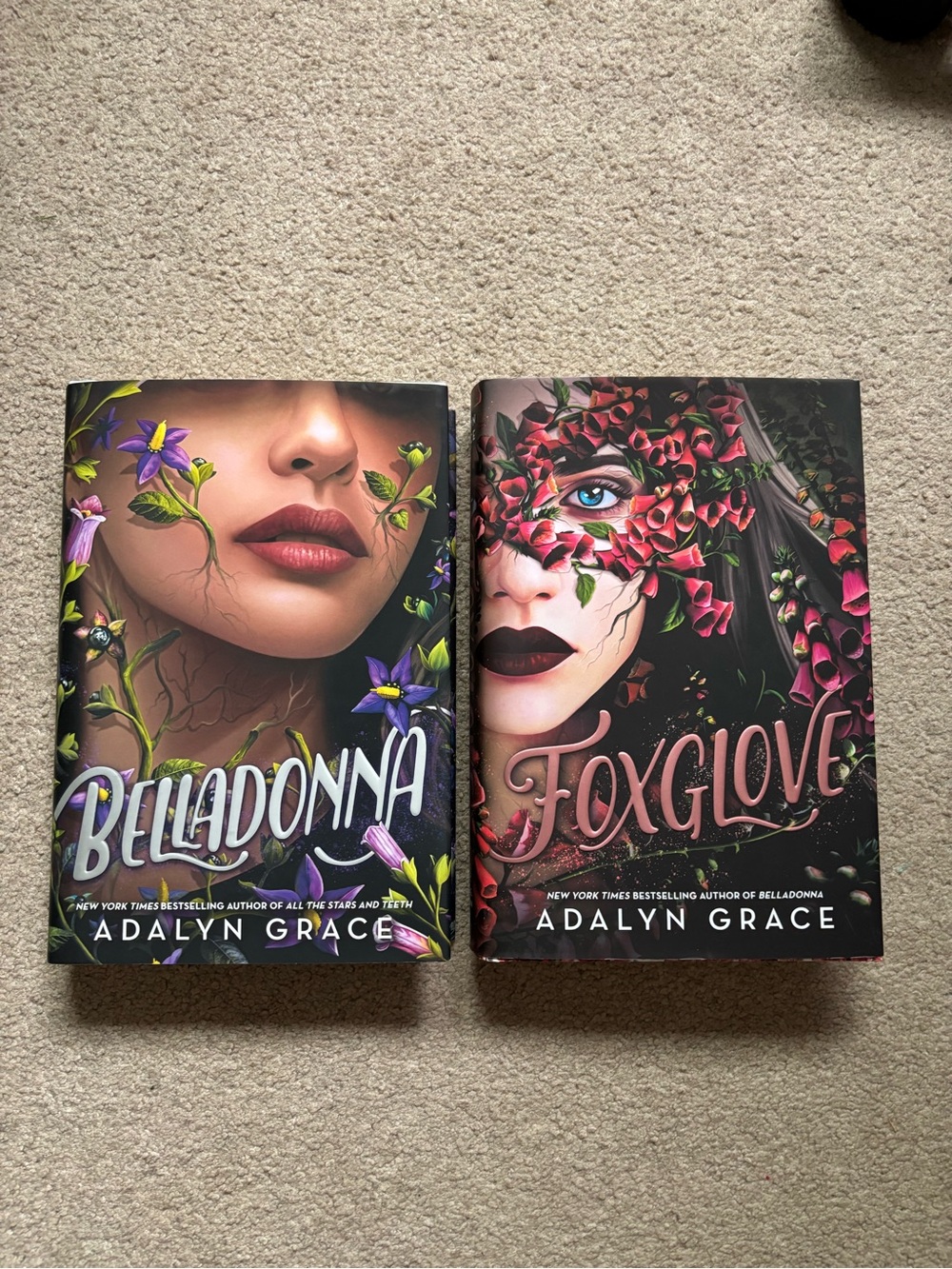 Belladonna Hardcover & Foxglove B&N Exclusive by Adalyn Grace Gothic Fantasy Set